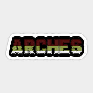 ArchesColor Hunt Sticker